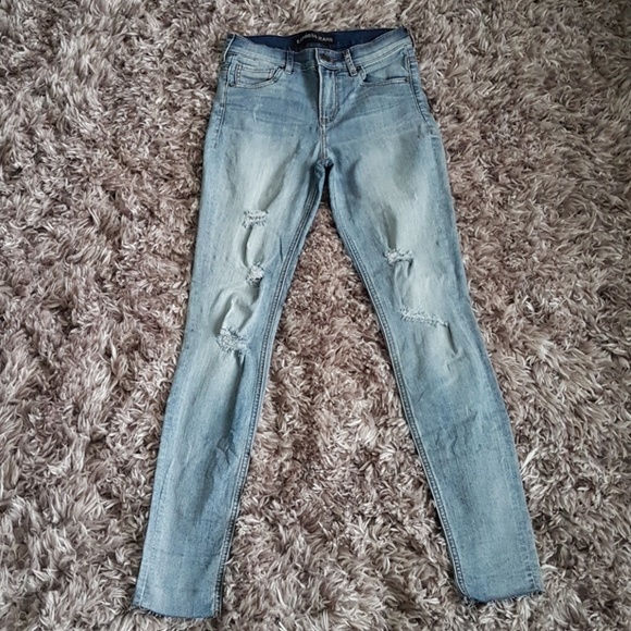 Express high rise ankle legging size 0R - Picture 1 of 7